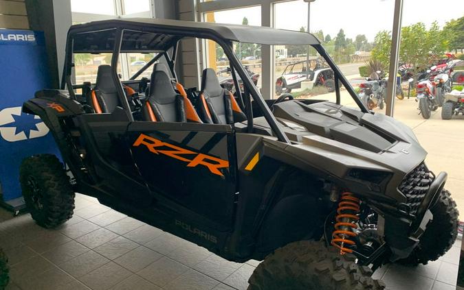 2024 Polaris Industries RZR XP 4 1000 Premium Matte Titanium / Onyx Black