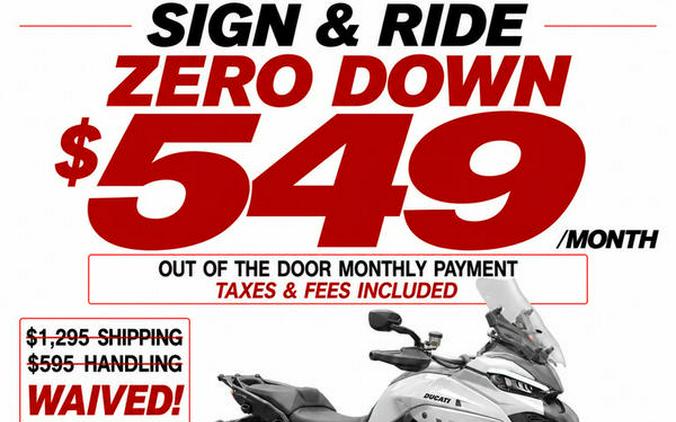 2026 Ducati Multistrada V4 S Travel & Radar Arctic White