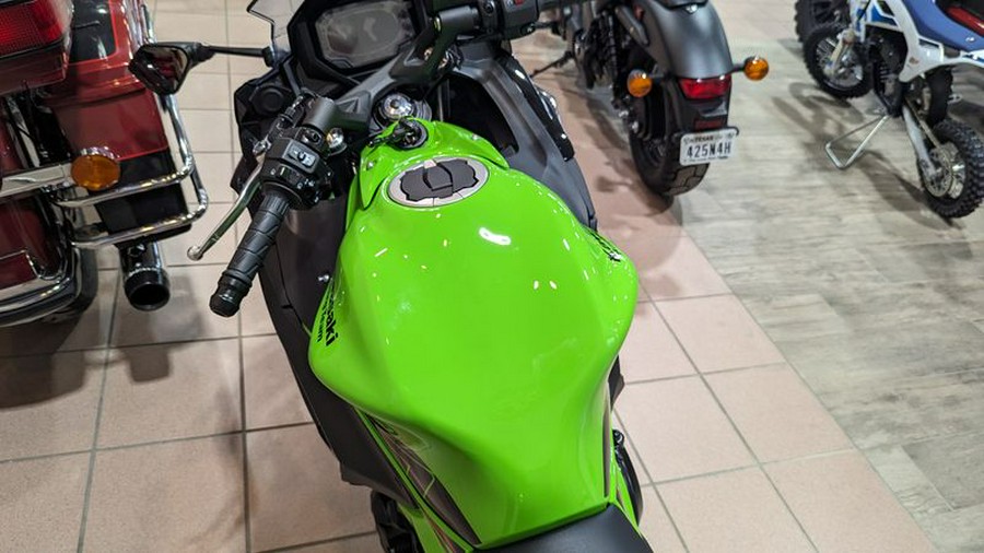 New 2024 KAWASAKI NINJA 650 ABS KRT EDITION LIME GREEN AND EBONY