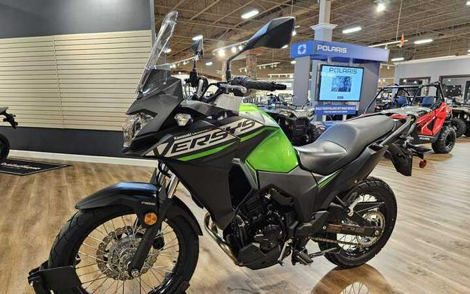 2025 Kawasaki Versys-X 300 ABS Candy Lime Green/Metallic Flat Spark Black - 106649