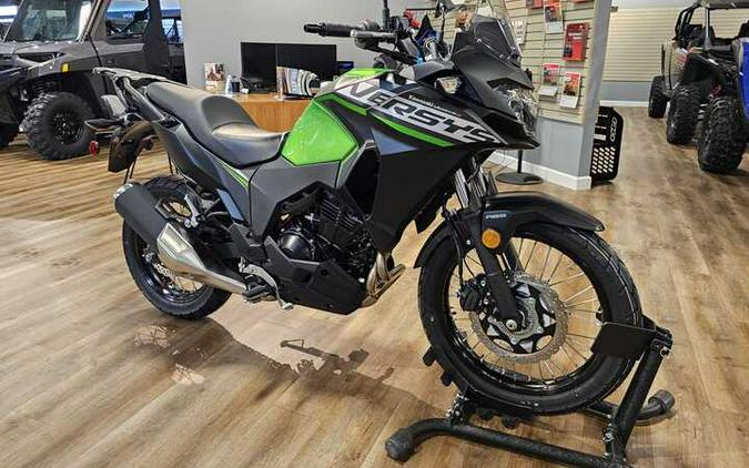 2025 Kawasaki Versys-X 300 ABS Candy Lime Green/Metallic Flat Spark Black - 106649