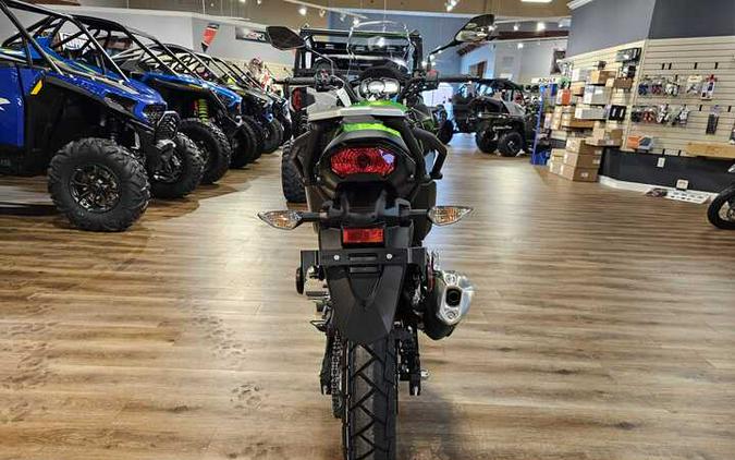 2025 Kawasaki Versys-X 300 ABS Candy Lime Green/Metallic Flat Spark Black - 106649
