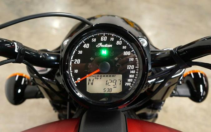 2025 Indian Scout Bobber Limited Sunset Red Smoke