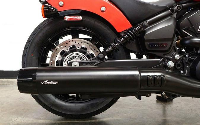 2025 Indian Scout Bobber Limited Sunset Red Smoke