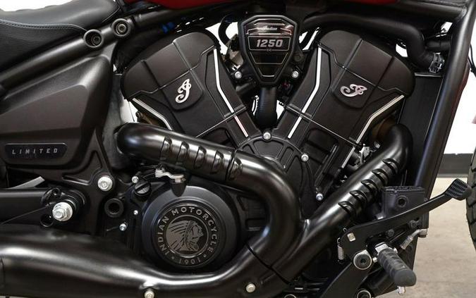 2025 Indian Motorcycle® Scout® Bobber Limited Sunset Red Smoke