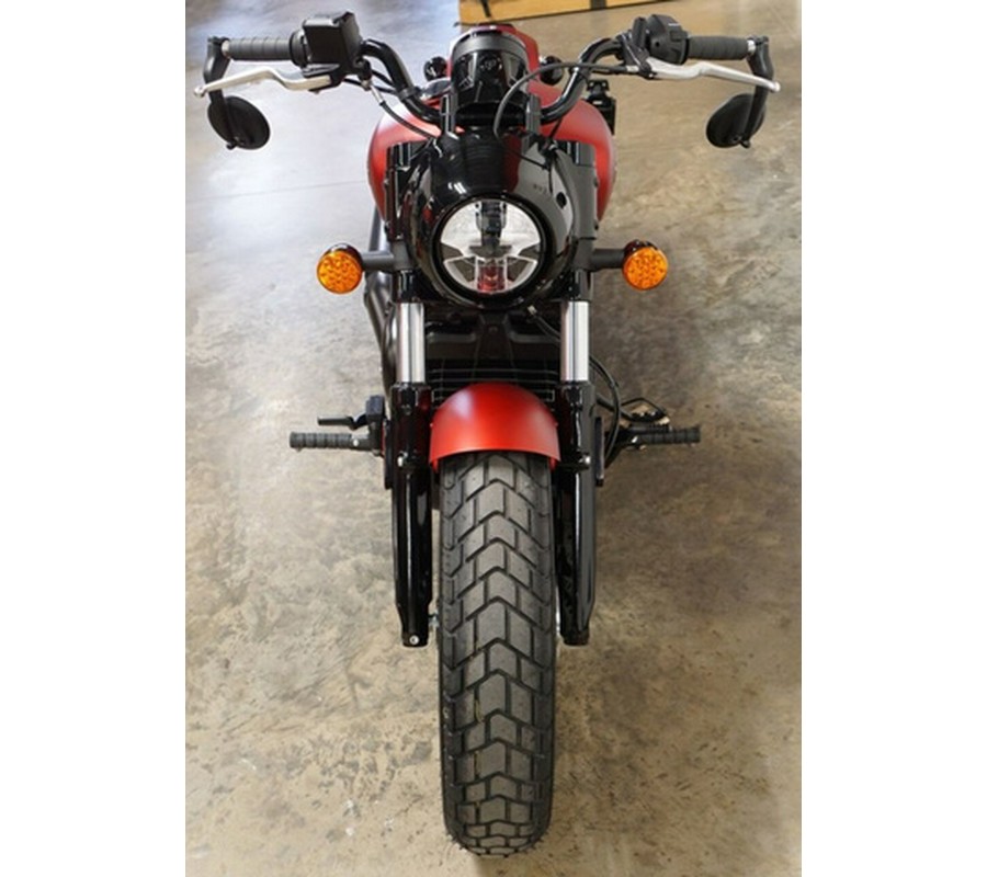2025 Indian Scout Bobber Limited Sunset Red Smoke