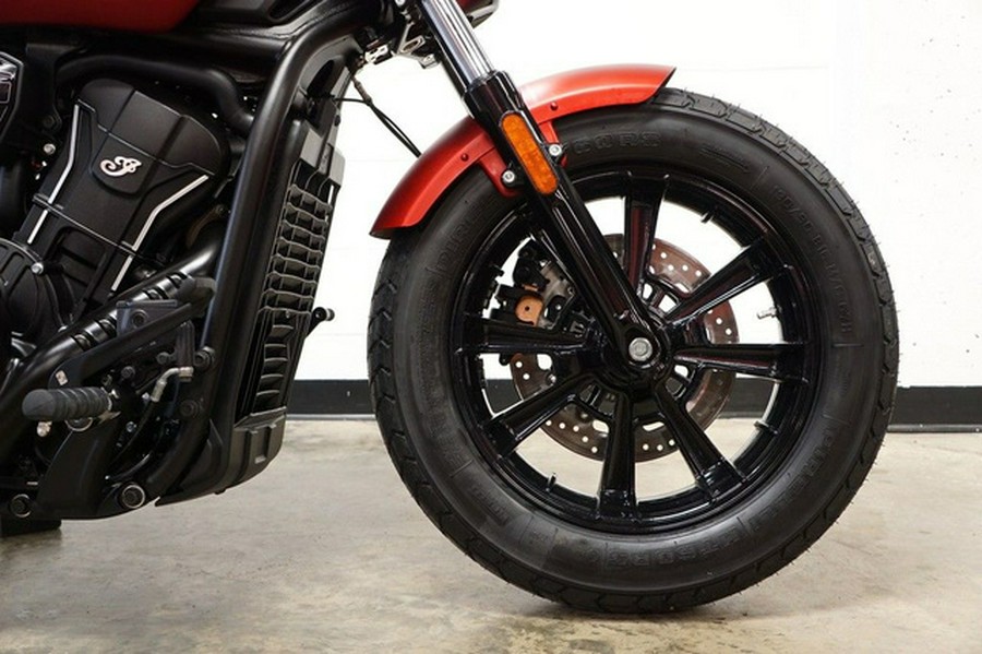 2025 Indian Scout Bobber Limited Sunset Red Smoke