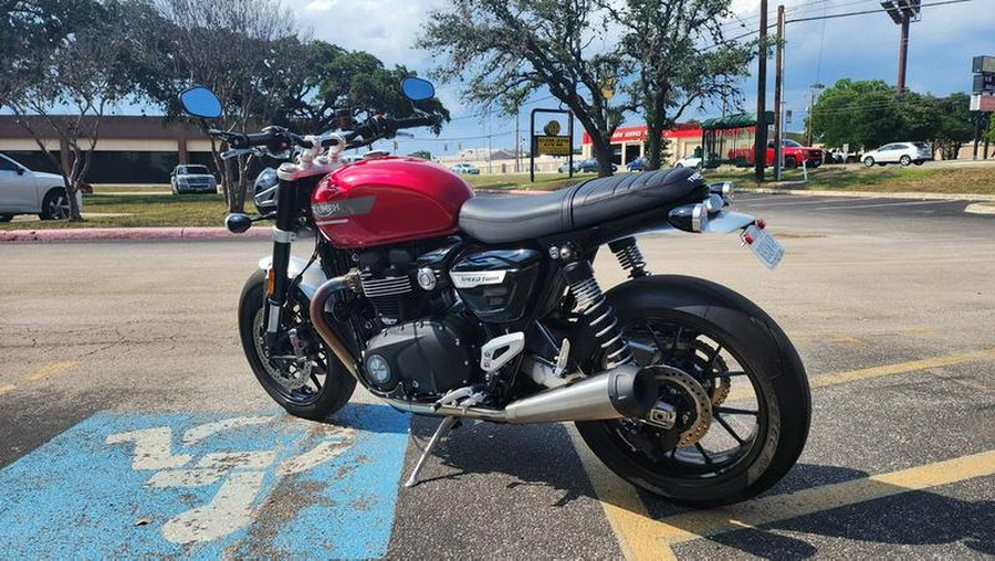 2023 Triumph Speed Twin 1200 Red Hopper