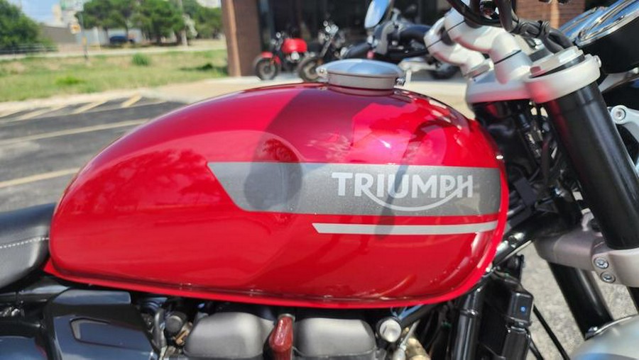 2023 Triumph Speed Twin 1200 Red Hopper