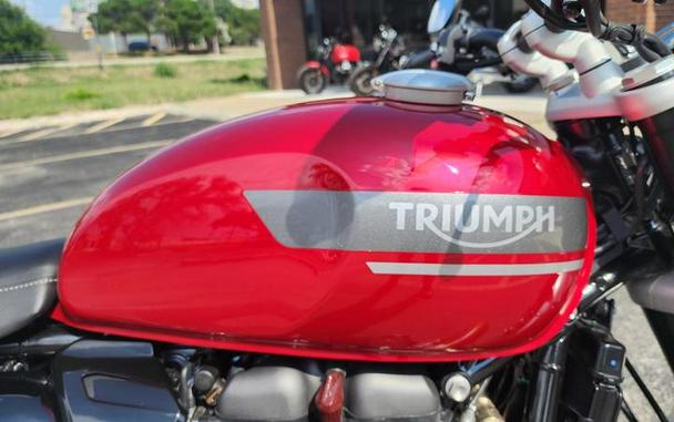 2023 Triumph Speed Twin 1200 Red Hopper