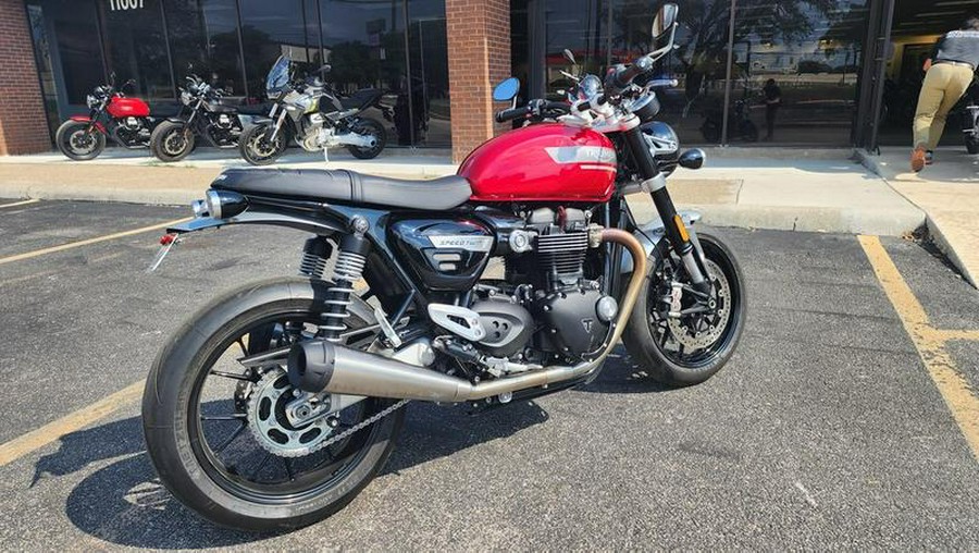 2023 Triumph Speed Twin 1200 Red Hopper