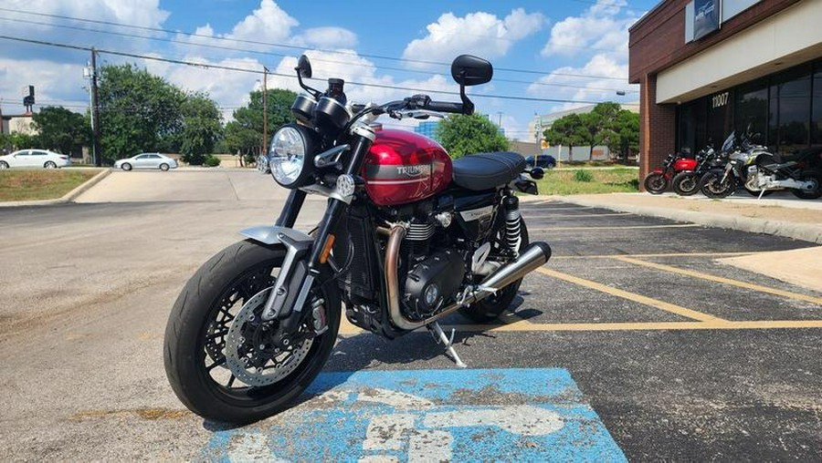 2023 Triumph Speed Twin 1200 Red Hopper