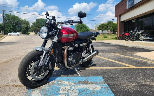 2023 Triumph Speed Twin 1200 Red Hopper