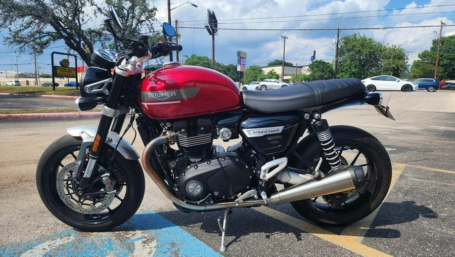 2023 Triumph Speed Twin 1200 Red Hopper