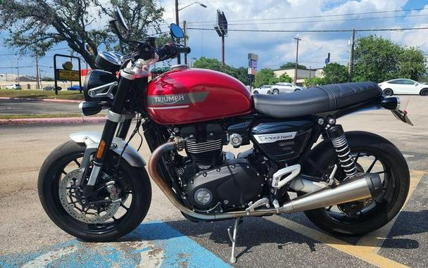 2023 Triumph Speed Twin 1200 Red Hopper