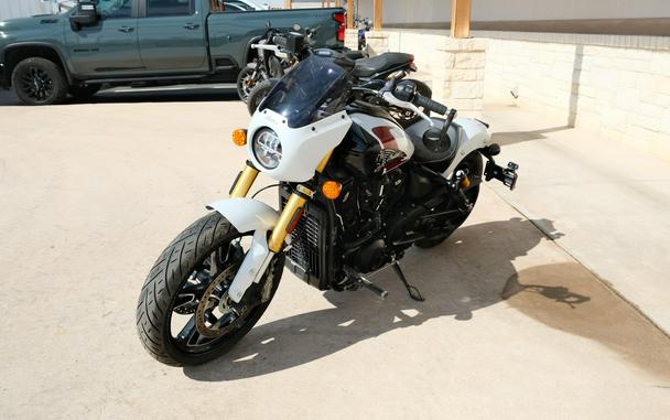 2025 INDIAN MOTORCYCLE 101 SCOUT WHITE MTLC WGRFX TEC