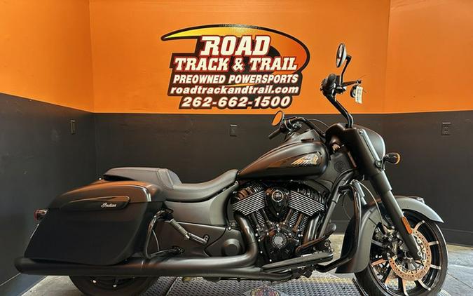 2023 Indian Springfield Dark Horse Black Smoke