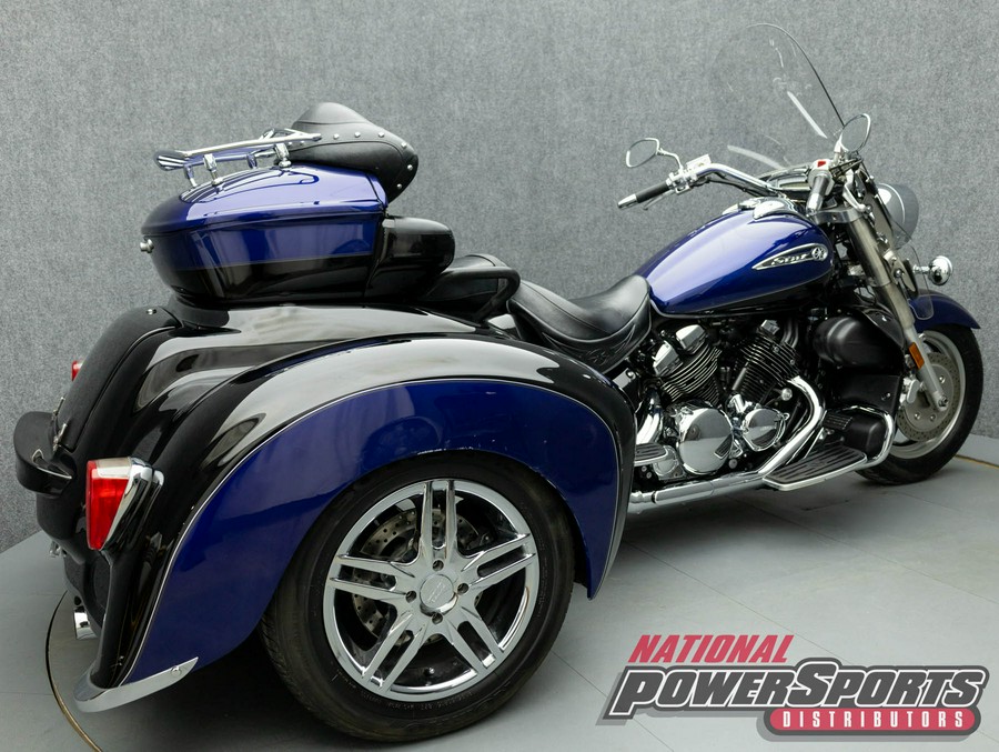 2008 YAMAHA XVZ1300 ROYAL STAR TOUR DELUXE 1300 W/TRIKE KIT