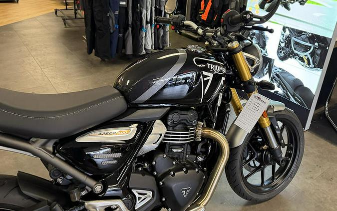 2025 Triumph Speed 400 Phantom Black / Storm Grey