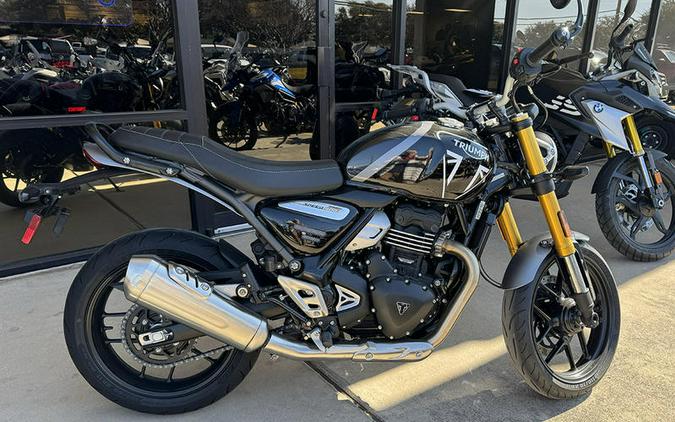 2025 Triumph Speed 400 Phantom Black / Storm Grey