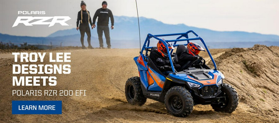 2023 Polaris® RZR 200 EFI Troy Lee Designs Edition