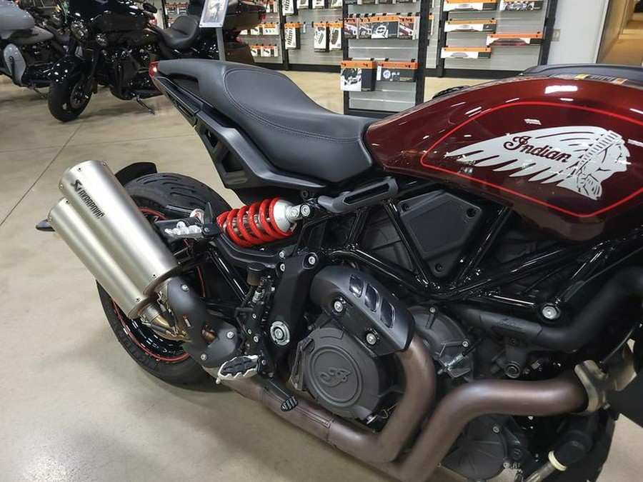 2022 Indian Motorcycle® FTR S Maroon Metallic