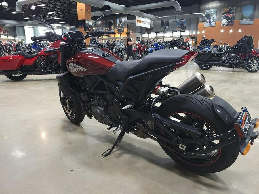 2022 Indian Motorcycle® FTR S Maroon Metallic