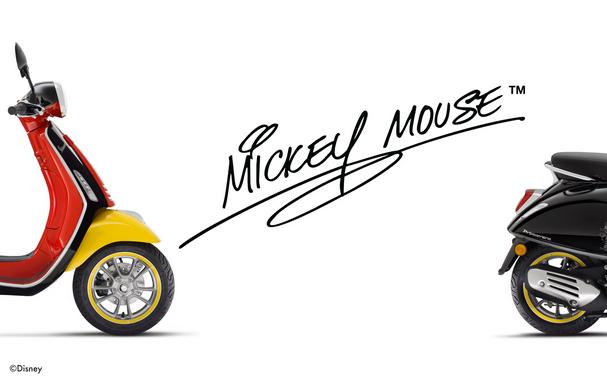 2023 Vespa Primavera 50 Disney® Mickey Mouse Edition w/ $250 Pony Gift Card!*