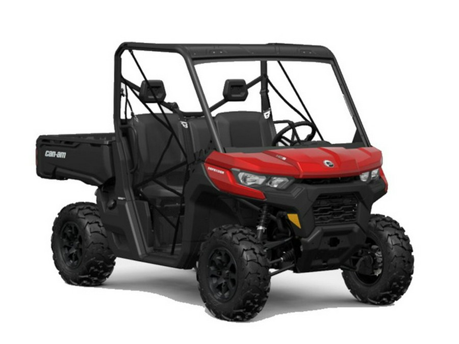 2024 Can-Am Defender DPS HD9 Fiery Red