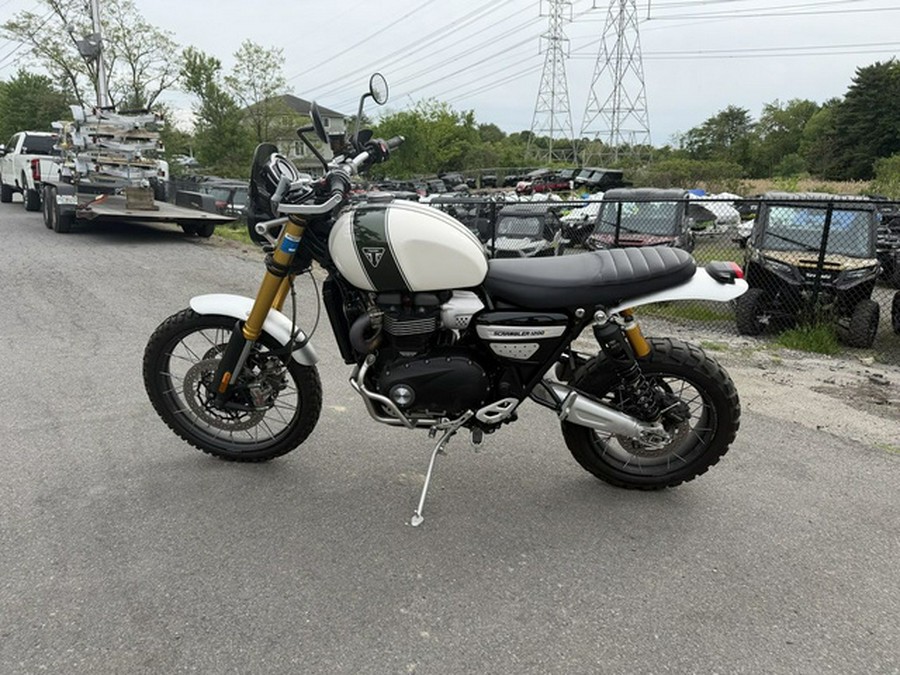 2019 Triumph Scrambler 1200 XE Fusion White