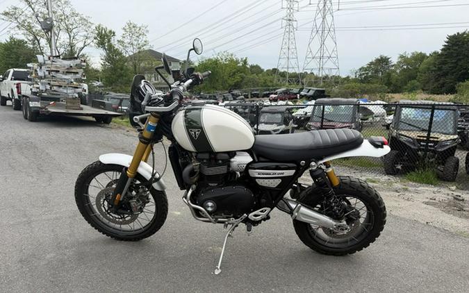 2019 Triumph Scrambler 1200 XE Fusion White