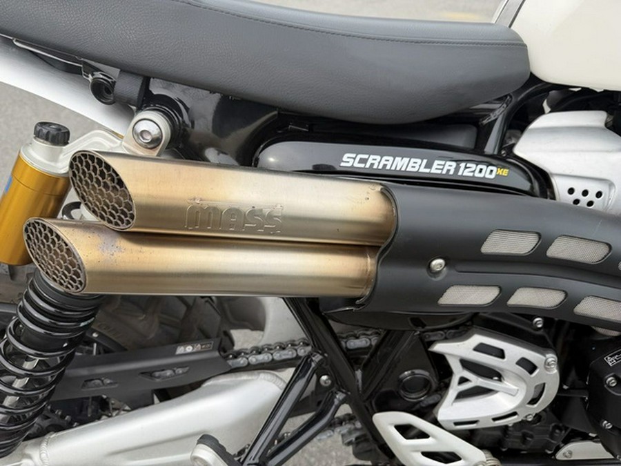 2019 Triumph Scrambler 1200 XE Fusion White
