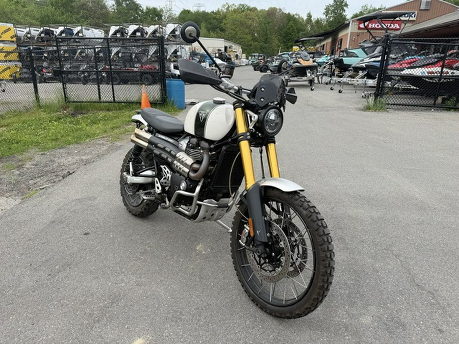 2019 Triumph Scrambler 1200 XE Fusion White