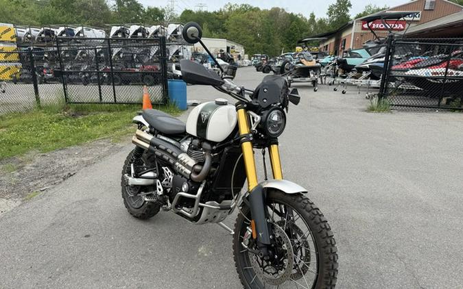 2019 Triumph Scrambler 1200 XE Fusion White