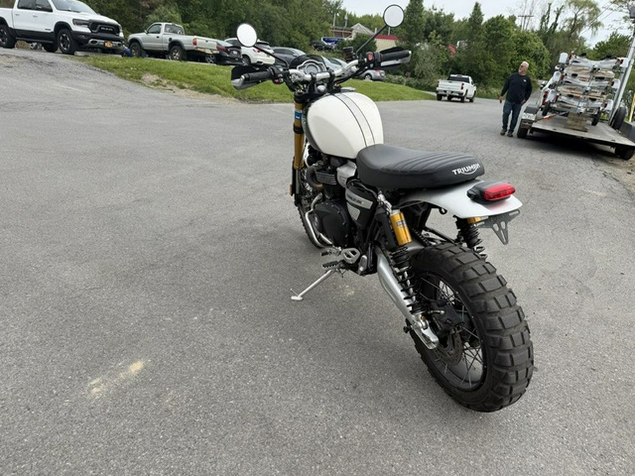 2019 Triumph Scrambler 1200 XE Fusion White