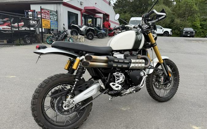 2019 Triumph Scrambler 1200 XE Fusion White