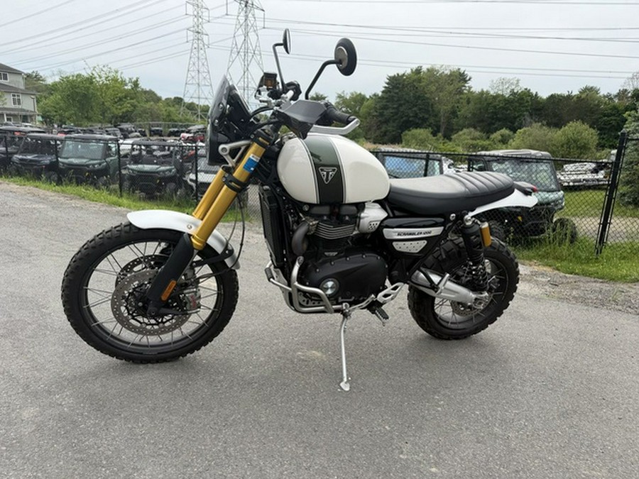 2019 Triumph Scrambler 1200 XE Fusion White