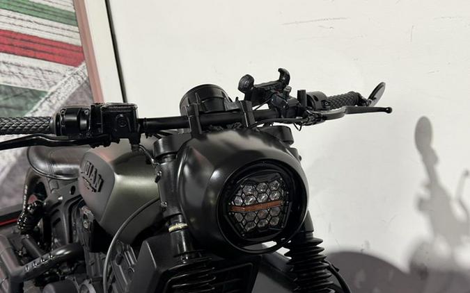 2021 Indian Scout Bobber ABS Thunder Black