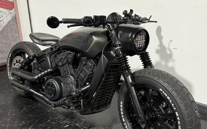 2021 Indian Scout Bobber ABS Thunder Black