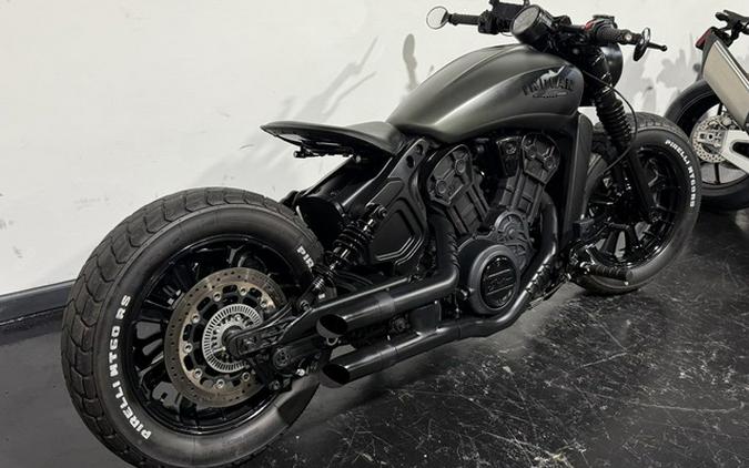 2021 Indian Scout Bobber ABS Thunder Black