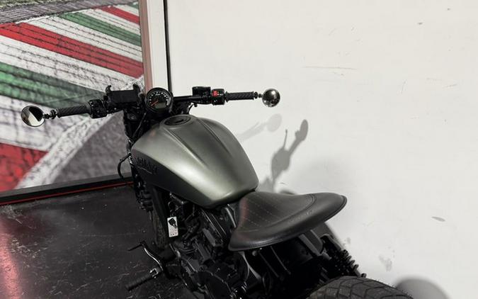 2021 Indian Scout Bobber ABS Thunder Black
