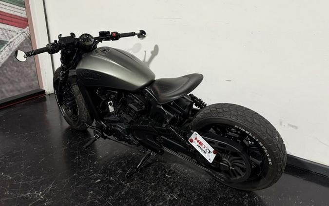 2021 Indian Scout Bobber ABS Thunder Black