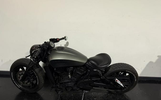 2021 Indian Scout Bobber ABS Thunder Black