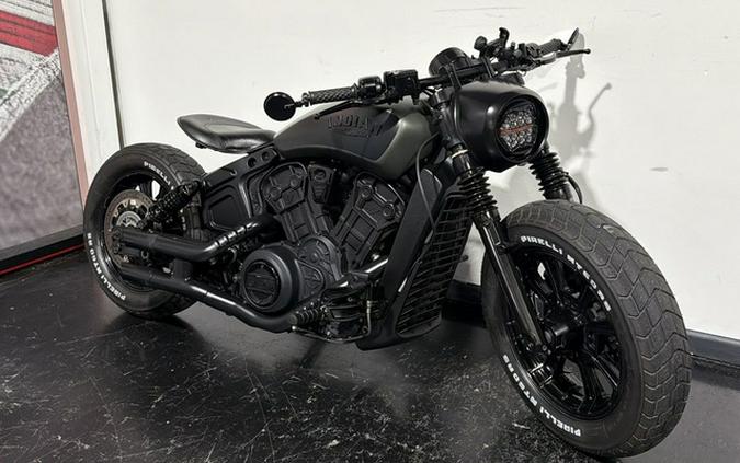 2021 Indian Scout Bobber ABS Thunder Black