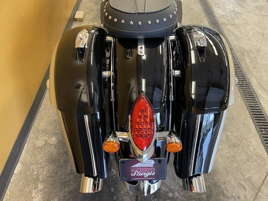 2022 Indian Springfield Black Metallic/Dirt Track Tan