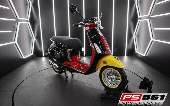 2023 Vespa Primavera 50 Disney Mickey Mouse Edition By Vespa