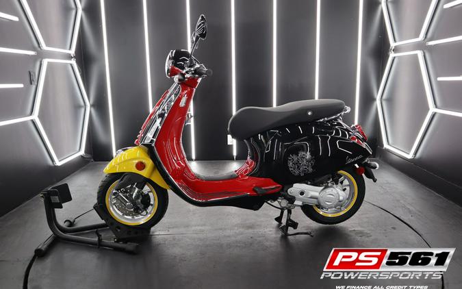 2023 Vespa Primavera 50 Disney Mickey Mouse Edition By Vespa