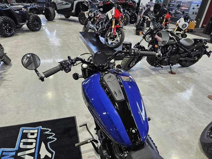 2025 Indian Scout Bobber Limited +Tech Spirit Blue Metallic