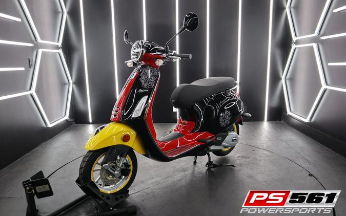 2023 Vespa Primavera 150 Disney Mickey Mouse Edition By Vespa