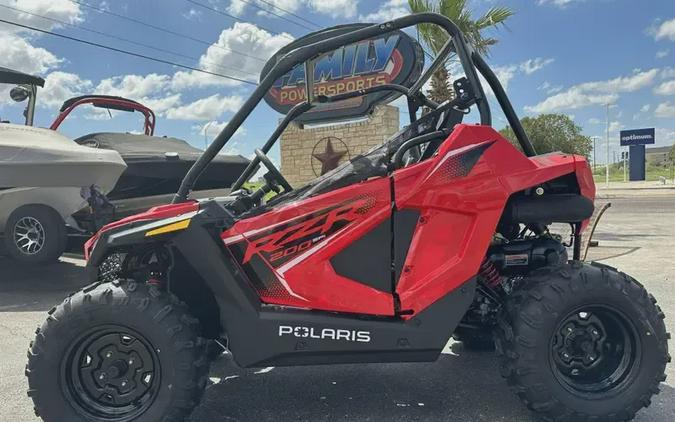 New 2025 POLARIS RZR 200 EFI INDY RED